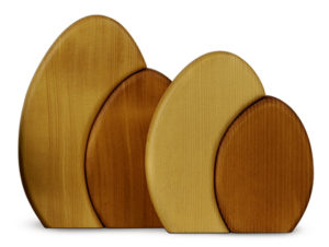 Bjoern Koehler Kunsthandwerk - Shrub for Wallframe - Brown 15 cm