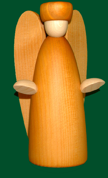 Bjoern Koehler Kunsthandwerk - Annunciation Angel - Yellow, Large