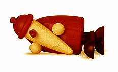 Bjoern Koehler Kunsthandwerk - Santa - Sleeping