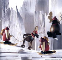 Bjoern Koehler Elk/Moose and Reindeers - 15.5 cm