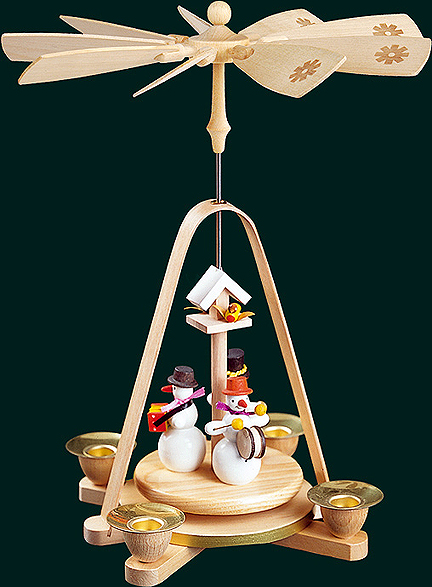 Glaesser - Pyramid Musical Snowmen