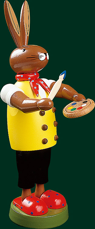 Richard Glaesser - Easter-Bunny painting