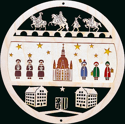 Glaesser Window Decor - Dresden's 'Lady of our Church with Choir