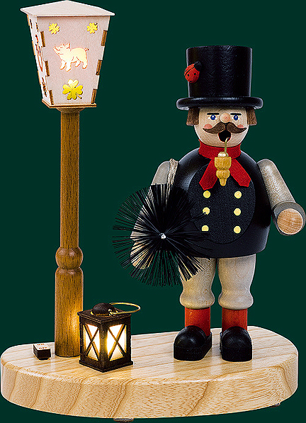 Glaesser Incense Smokers - Chimney sweeper with battery