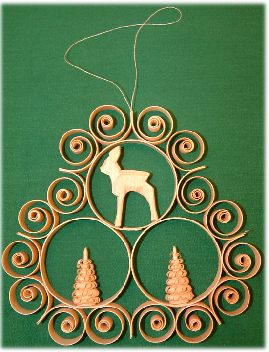 Johanness Heidrich - Window Decoration with 2 small trees