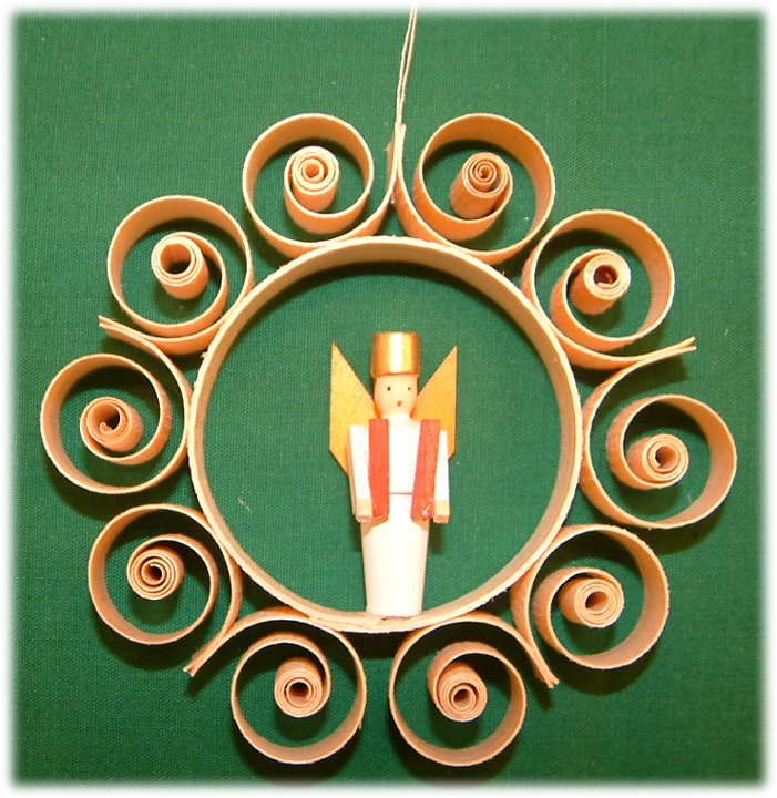 Johanness Heidrich - Tree Ornament with Angel, simple