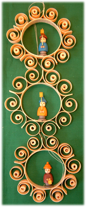 Johanness Heidrich - Tree Ornament Child with Lantern - 3 designs