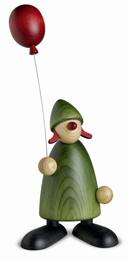 Bjoern Koehler Kunsthandwerk - Gratulant Lina with red balloon